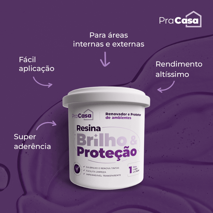Resina Brilho e Proteção 3.6Kg
