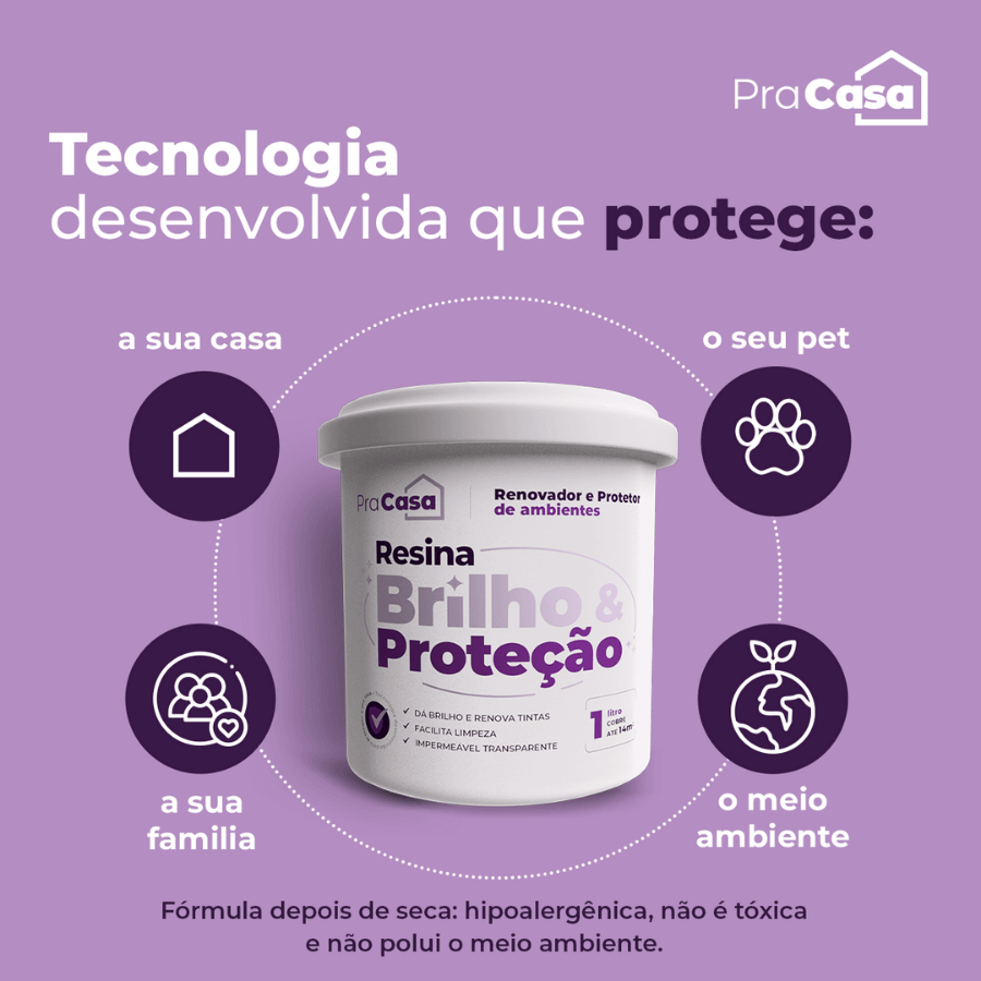 Resina Brilho e Proteção 3.6Kg