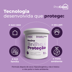 Resina Brilho e Proteção
