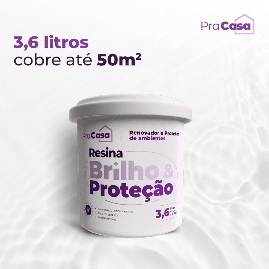 Resina Brilho e Proteção 3.6Kg