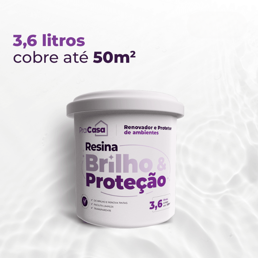 Resina Brilho e Proteção
