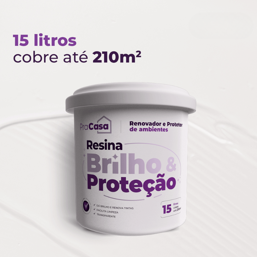 Resina Brilho e Proteção