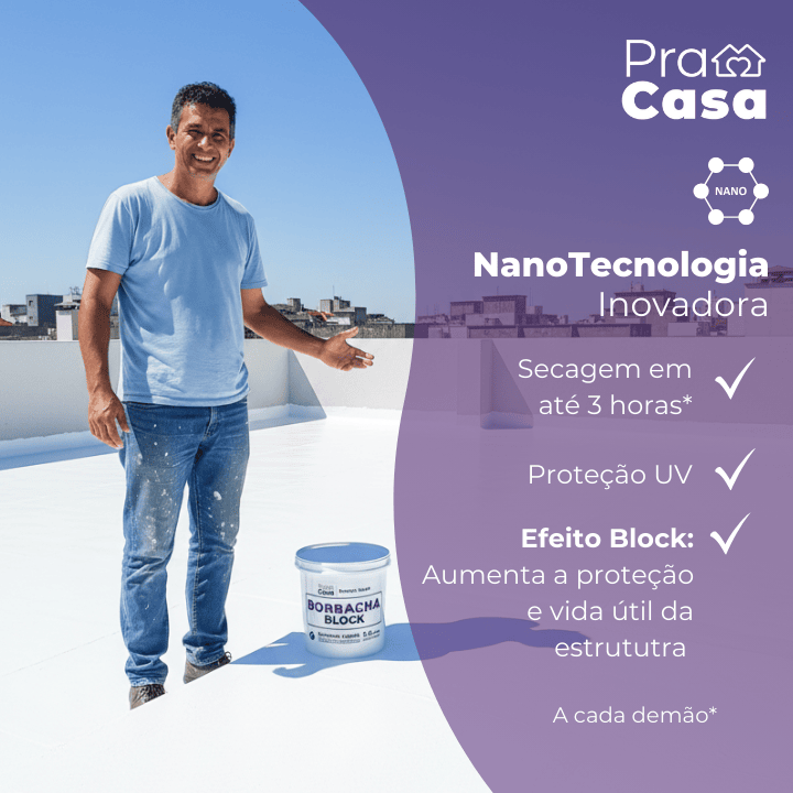 BorrachaBlock®: ( Promoção Relâmpago )