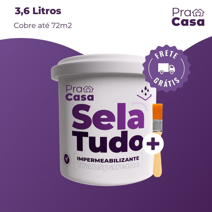 SelaTudo®: Impermeabilizante 3.6kg + Frete Grátis