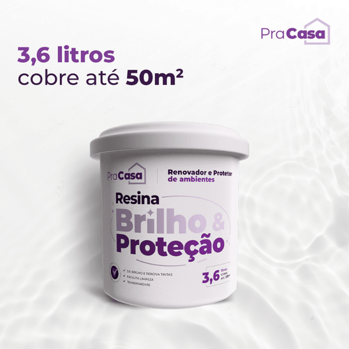 Resina Brilho e Proteção 3.6Kg